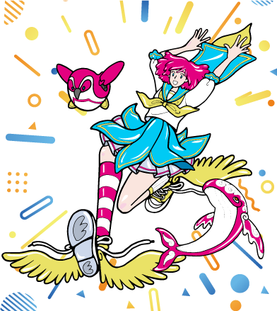 未来の自分をみつけにいこう!イメージ女の子